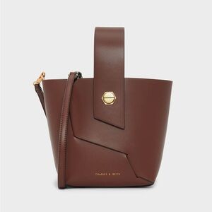 Charles & Keith Wrist Handle Bucket Bag